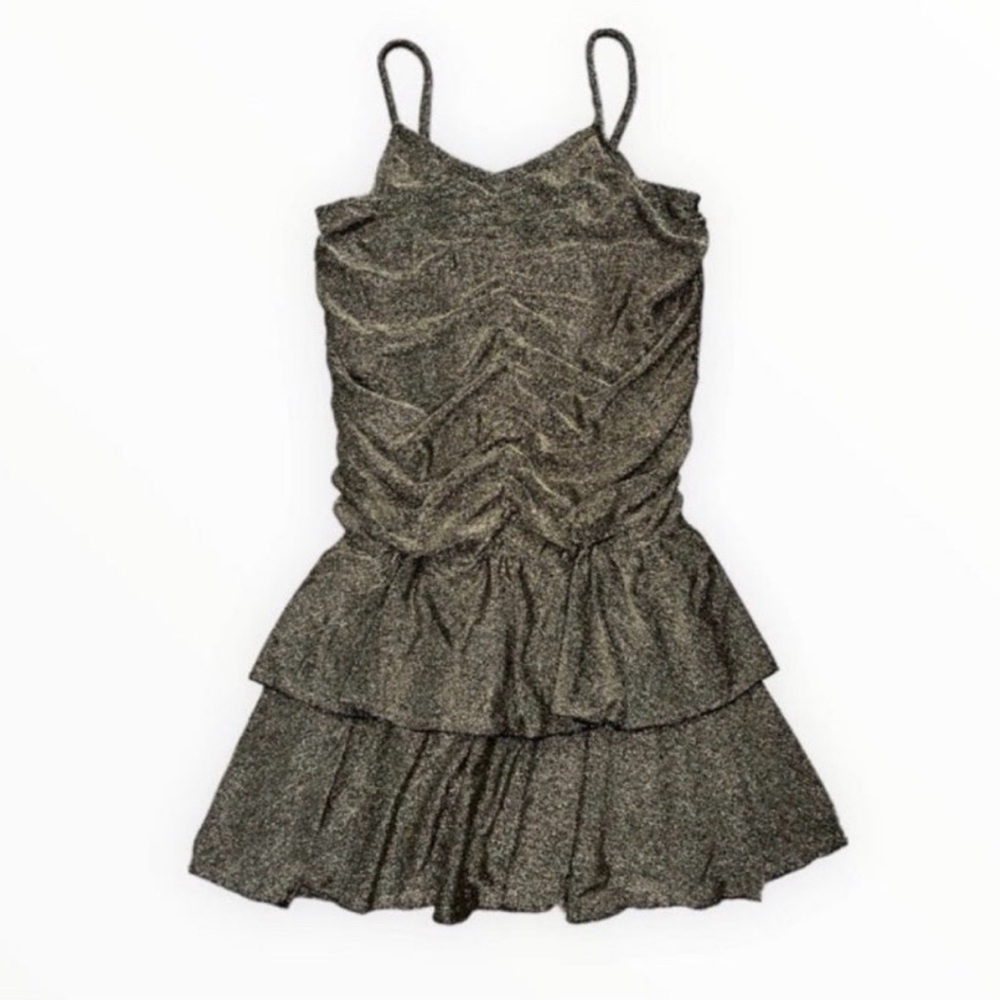 Flowers by Zoe Glittery gold/black Dress